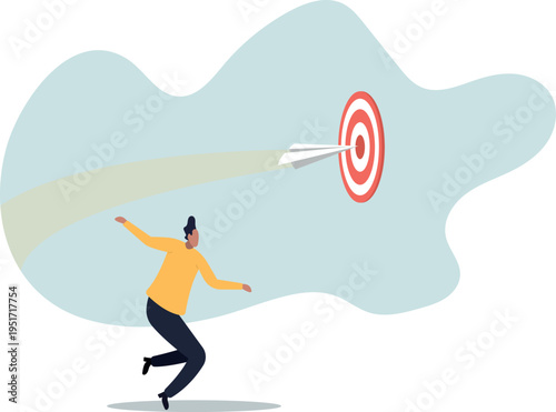 Business goal or target, challenge or improvement to achieve success, win business competition or motivation.human life and situation.