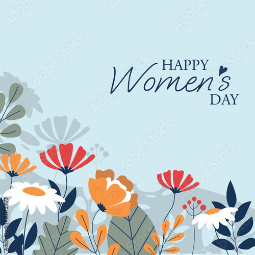Happy Women's Day Vector Design, Mother's Day