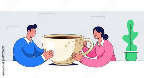 Collaborative B2B team sharing collective creative energy and morning productivity in a modern professional workspace