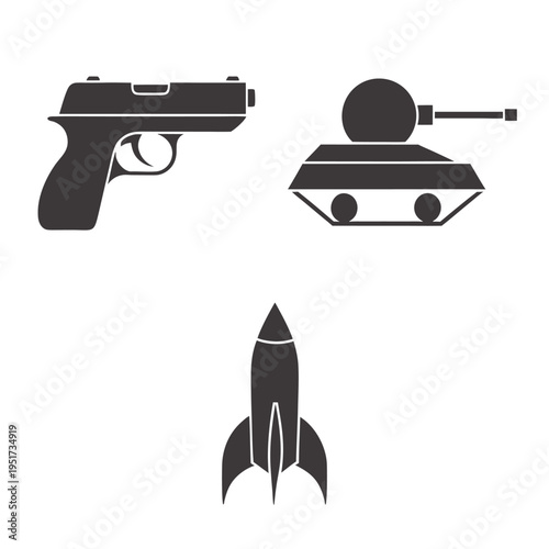 Black silhouette of chef hat uniform and bow tie isolated on white background chef uniform