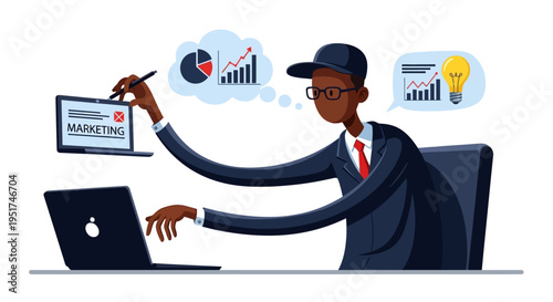 Empowered B2B marketing specialist optimizing campaign performance through data-driven analytics and creative strategy