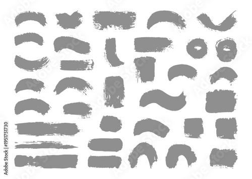 Collection of various mustache and beard shapes and styles