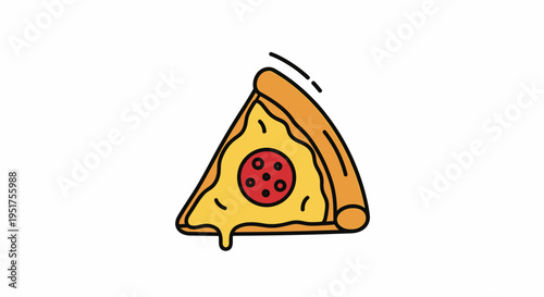 A delicious slice of pizza with melted cheese and tomato is served on a plate.