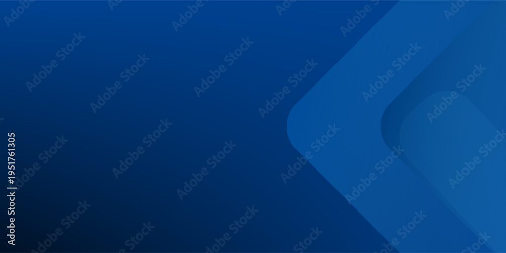 Obraz premium Design blue geometric background. Dynamic shapes composition. futuristic poster