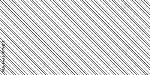 Pattern with diagonal strip slash line. Texture with geometric stripe thin and tilt white straight line. Abstract vector background with angle angled line