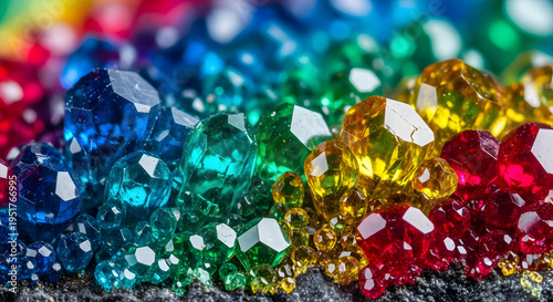 Wallpaper Mural abstract background of colorful beads Torontodigital.ca