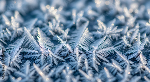 Wallpaper Mural frost on grass Torontodigital.ca