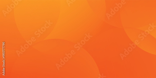 Minimal geometric background. Orange elements with fluid gradient. Dynamic shapes composition. Eps10 vector