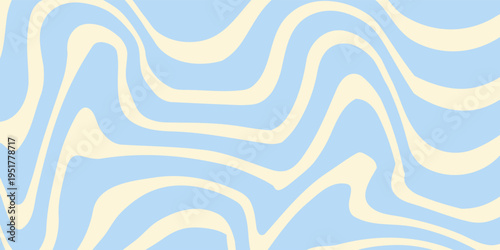 Fluidity in pastel shades, A captivating dance of light blue and cream forms an abstract, swirling texture, evoking a sense of calm and rhythmic movement