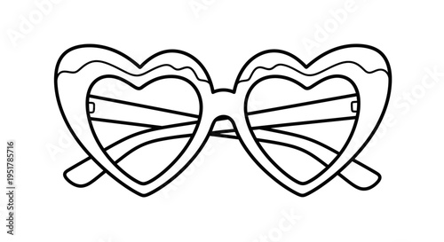 Heart shaped butterfly wings coloring page