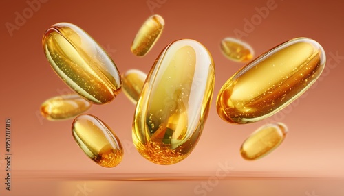 Omega 3 And Omega 9 Fish Oil Capsules Enriched With Vitamin D, Vitamin E, Cod Liver Oil, Evening Primrose Oil, And Borage.