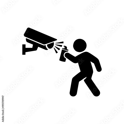 Disabling Surveillance Camera icon