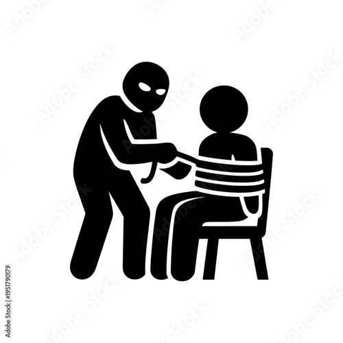 Forced Hostage Kidnapping Icon
