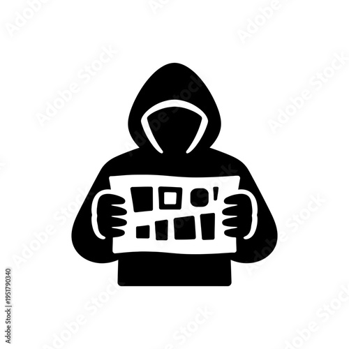 Cybercrime Hacker Data Breach Icon