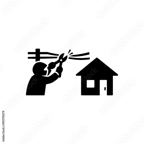 Vandalism and Utility Sabotage Icon