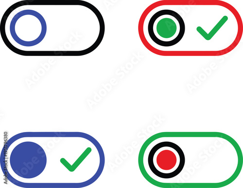 Switch Icon Sheet Toggle Button