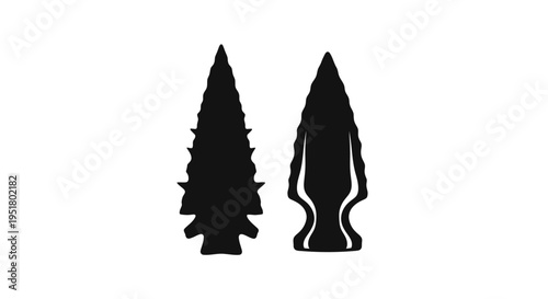 Two dark coniferous tree shapes stand out as a striking silhouette