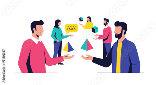 Cross-Functional Agile Team Designing Strategic Frameworks and Scalable Business Solutions