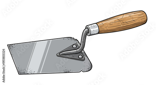 Trowel tool, construction, renovation, DIY, building, renovation, DIY, building