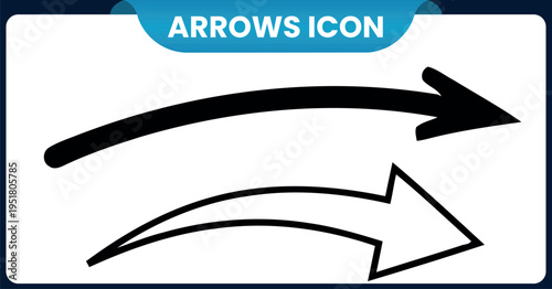 Arrows icon illustration with directional symbolsArrows icon illustration with directional symbols