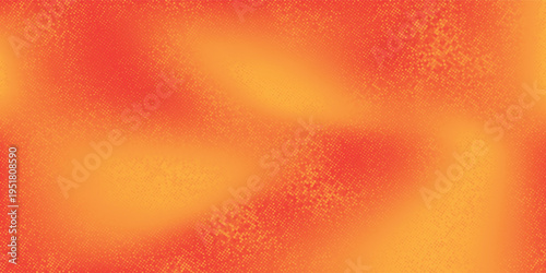 Abstract warm tone dot texture, halftone pattern forming organic wave-like gradients.