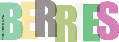 Multicolored Berres Logo on White Background