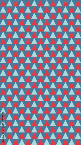 Geometric Triangle Pattern Repeat Background vector illustration