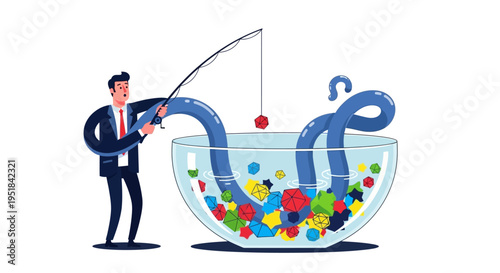 Strategic Corporate Executive Navigating Complex Data Landscapes for High-Value Lead Generation