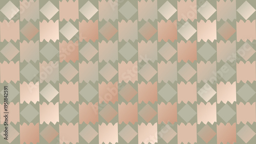 Abstract Geometric Pattern of Rectangles and Diamonds vector illustration