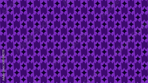 Houndstooth Pattern in Purple Tones vector illustration