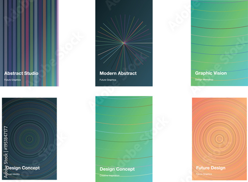 Vibrant abstract for creative visual projects and