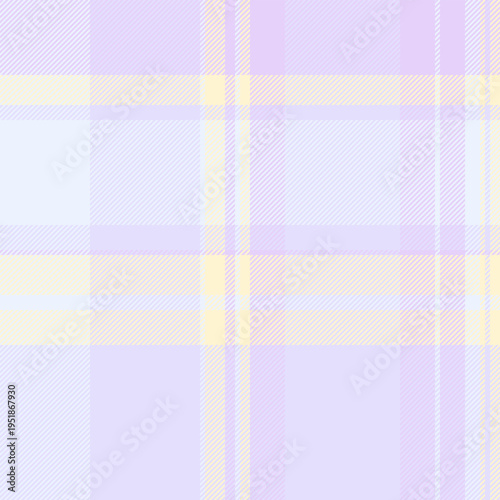 Scratch seamless plaid vector, idea texture tartan check. Production textile background fabric pattern in light and white colors.