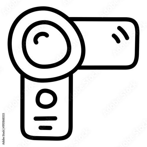 Premium download icon of handycam 