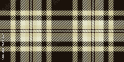 Customizable plaid texture background, subtle fabric check seamless. Pixel vector pattern textile tartan in light and black colors.