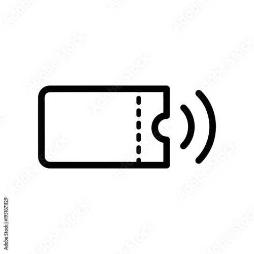 Smartphone with wifi signal icon isolated on white background vector illustration