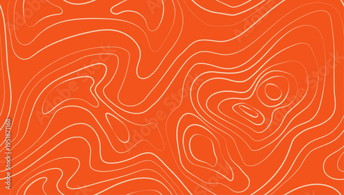 Wavy line texture background. Abstract seamless fish wave pattern. Modern geometric marine design for textile and branding vector