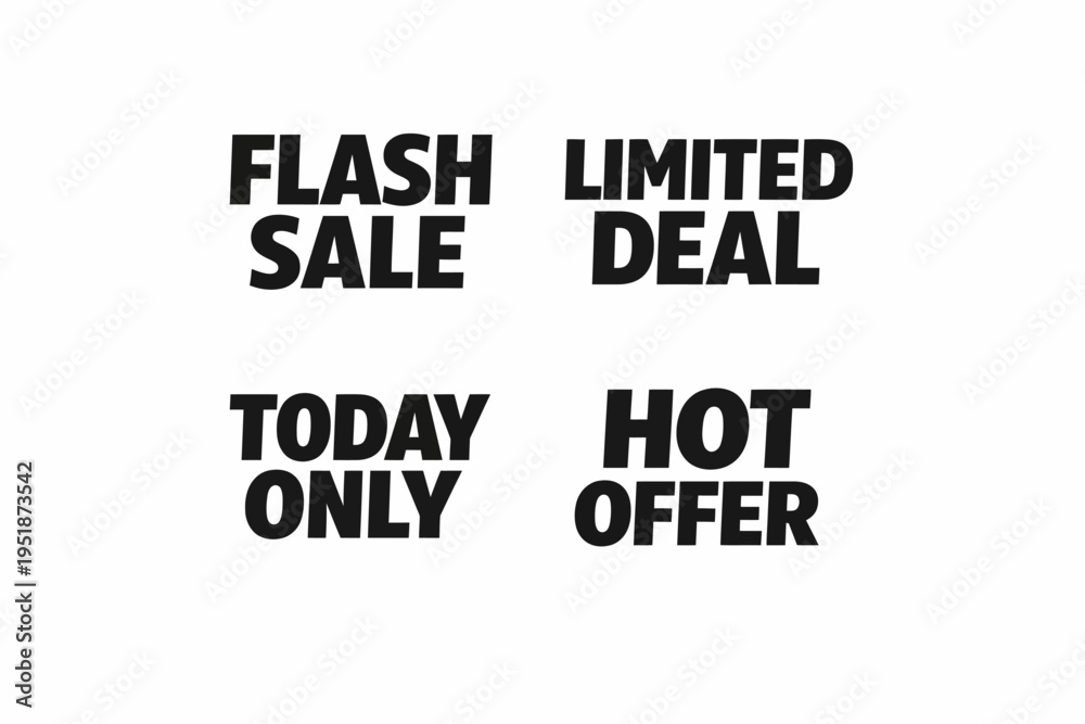 Obraz premium Flash sale promotions: limited deals and hot offers today only