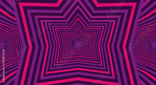 Purple and Pink Starburst Pattern Abstract Background