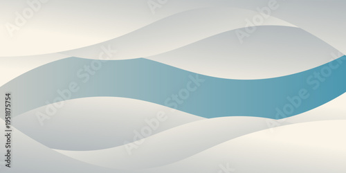 Fresh and airy abstract background with blue fluid forms and light geometric patterns, ideal for digital and web design.