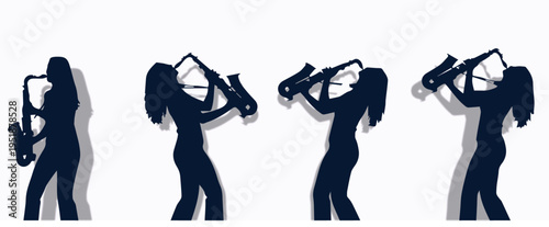 International Jazz Day Celebration – Live Music Performance and Saxophone Concept