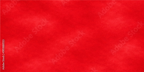 A dark grunge red paper and fabric texture background with a vintage textile pattern on a blank canvas material surface for a Christmas wallpaper design