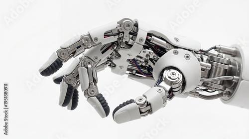 Advanced Robotic Prosthetic Arm and Hand with Intricate Mechanical Joints