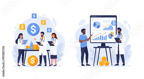 A confident businesswoman stands presenting with a laptop, conveying professionalism and ambition. Ideal for marketing materials and website visuals r