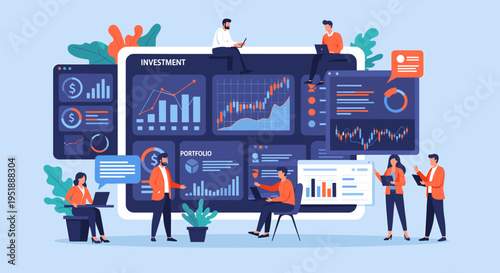 A thoughtful woman sits, focused on her laptop near a large plant, suggesting a balance of work and nature, perfect for illustrating productivity and 