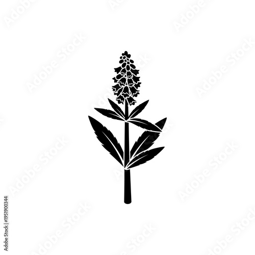 Green cannabis leaf plant isolated on white background vector illustration