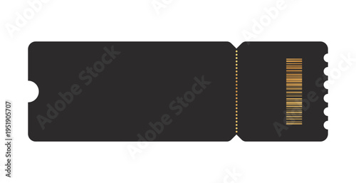 Sale coupon mockup. Sale flat template Ticket. For sale coupon. Minimalist coupon. Isolated background
