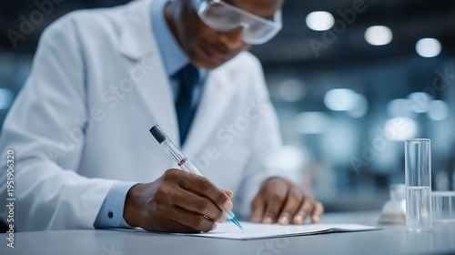 Clinical research monitor auditing placebo-controlled trial data for protocol compliance, source document verification in progress, sterile clinical research organization office with quality