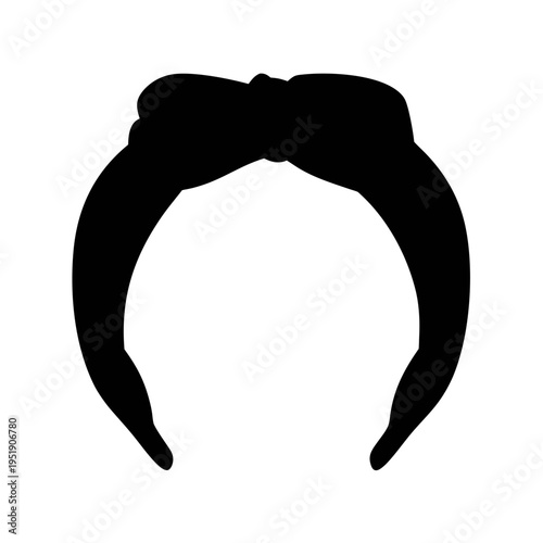 Buy black knotted headband for women stylish hair accessories online trendy headbands fashion style