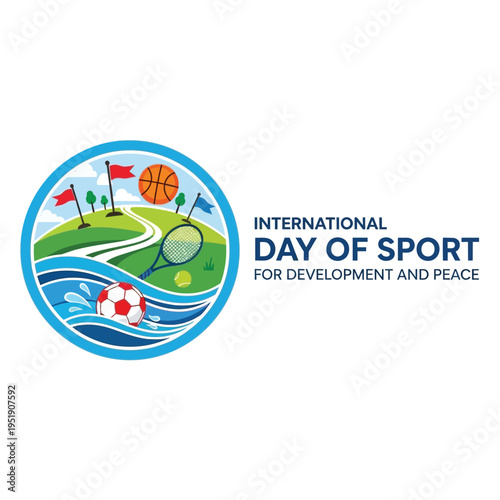 International day of sport for development and peace logo