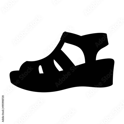 Shop women's black sandals online stylish summer footwear comfortable wedge heel sandals for sale